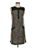 Burning Torch 100% Rayon Tweed Gray Cocktail Dress Size S - photo 1