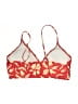 Unbranded Floral Red Swimsuit Top Size L - photo 2