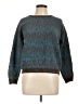 Intiwara 100% Alpaca Chevron-herringbone Teal Wool Pullover Sweater Size L - photo 1