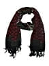 Assorted Brands 100% Rayon Black Blue Scarf One size - photo 1
