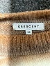 Crescent Stripes Brown Turtleneck Sweater Size XS - photo 7