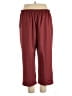 Alfred Dunner 100% Polyester Burgundy Casual Pants Size 18 - photo 2