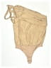 Amanda Uprichard 100% Silk Tan Bodysuit Size XS - photo 1