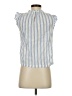 Isabella Sinclair 100% Cotton Blue Sleeveless Blouse Size XS - photo 2