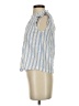Isabella Sinclair 100% Cotton Blue Sleeveless Blouse Size XS - photo 5