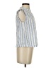 Isabella Sinclair 100% Cotton Blue Sleeveless Blouse Size XS - photo 4