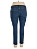 Woman Within Solid Blue Jeans Size 18 - photo 2