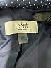 Le Suit 100% Polyester Chevron-herringbone Blue Blazer Size 20 - photo 6