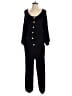Zara Solid Black Jumpsuit Size M - photo 1