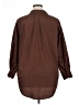 11. Honore 100% Cotton Brown 3/4 Sleeve Button-Down Shirt Size 0X (0) - photo 2