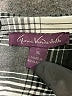 Gloria Vanderbilt Checkered-gingham Black 3/4 Sleeve Button-Down Shirt Size XL - photo 7