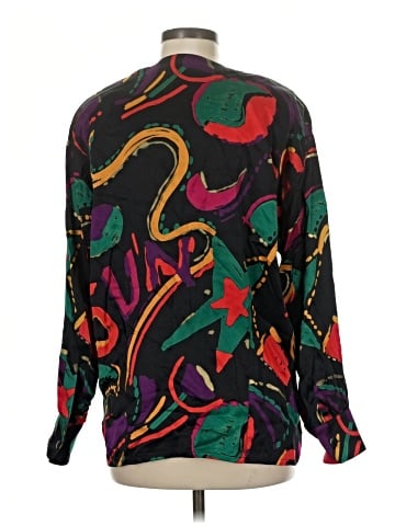 Escada by Margaretha Ley Long Sleeve Blouse (view 2)