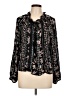 No Boundaries 100% Rayon Black Long Sleeve Blouse Size L - photo 1