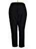 Catherines Solid Black Casual Pants Size 2X (22/24W) - photo 2