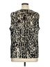 Chico's Animal Print Ivory Sleeveless Blouse Size XL (3) - photo 2