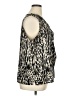 Chico's Animal Print Ivory Sleeveless Blouse Size XL (3) - photo 4