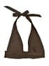 Shein Solid Brown Swimsuit Top Size S - photo 1