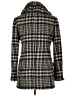 Ellen Tracy 100% Polyester Houndstooth Gray Coat Size 12 - photo 2