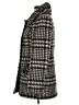 Ellen Tracy 100% Polyester Houndstooth Gray Coat Size 12 - photo 5