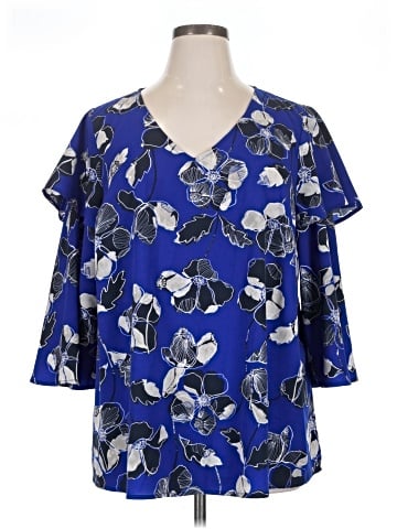 Lane Bryant 3/4 Sleeve Blouse (view 1)