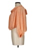 Express 100% Polyester Orange 3/4 Sleeve Blouse Size L - photo 5