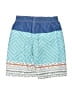 Big Chill Chevron-herringbone Blue Board Shorts Size 6 - photo 2