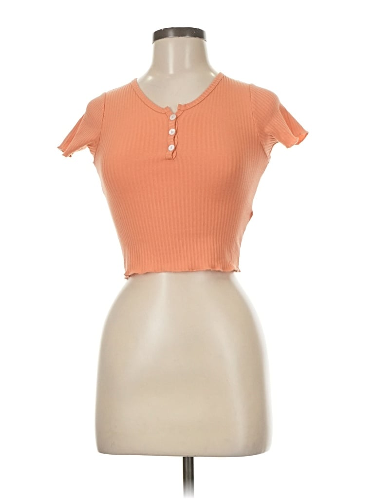 Pre-owned O'neill Short Sleeve T-shirt In Orange