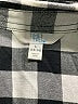 Time and Tru Checkered-gingham Black Long Sleeve Blouse Size L - photo 7