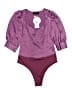 Little Mistress Purple Bodysuit Size 8 - photo 1