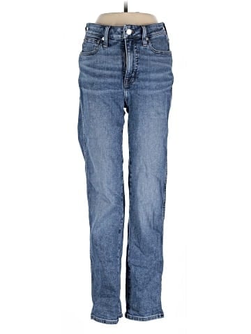 Madewell Curvy Stovepipe Jeans in Heathridge Wash (view 1)