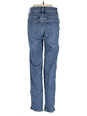 Madewell Curvy Stovepipe Jeans in Heathridge Wash (view 2)