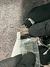 Vince Camuto 100% Polyester Floral Black Long Sleeve Blouse Size XS - photo 8