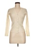 Malika Cashmere Ivory Cardigan Size M - photo 1
