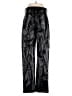 Express 100% Polyester Metallic Black Casual Pants Size 00 - photo 2