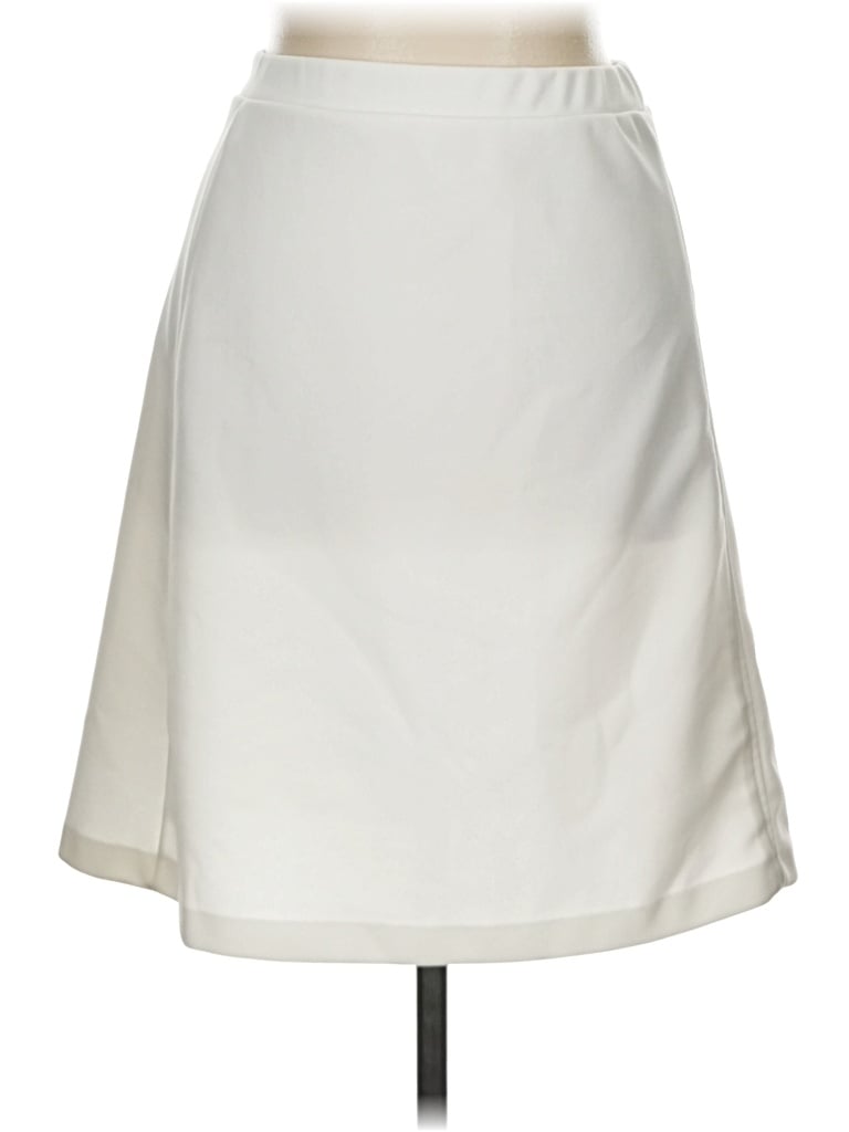 Pre-owned Assorted Brands Formal Skirt In White