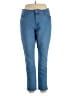 Old Navy Solid Blue Jeans Size 14 - photo 1