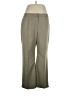 Le Suit 100% Polyester Solid Tan Green Dress Pants Size 14 (petite) - photo 1