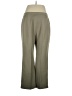 Le Suit 100% Polyester Solid Tan Green Dress Pants Size 14 (petite) - photo 2