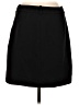 Ann Taylor LOFT Solid Black Casual Skirt Size 6 - photo 2