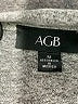 AGB 100% Polyester Gray Pullover Sweater Size M - photo 7