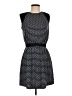 MNG 100% Polyester Tweed Black Casual Dress Size XS - photo 1