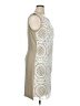 Jax 100% Polyamide Graphic Ivory Cocktail Dress Size 16 - photo 4