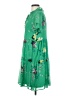 DKNY 100% Polyester Tropical Green Casual Dress Size 4 - photo 5