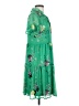 DKNY 100% Polyester Tropical Green Casual Dress Size 4 - photo 4