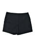 Three Sixty Six 100% Polyester Solid Black Shorts Size 6 - photo 1
