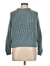 H&M Solid Teal Pullover Sweater Size L - photo 1