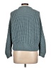 H&M Solid Teal Pullover Sweater Size L - photo 2