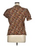 Unbranded Brown Short Sleeve Blouse Size XL - photo 2