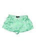 Ser.O.Ya 100% Acetate Stripes Green Shorts Size L - photo 1