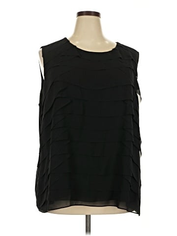 Tahari by ASL Sleeveless Blouse (view 1)
